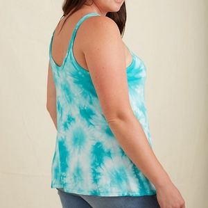 Torrid NWT Sz 5 SUPER SOFT TURQUOISE TIE-DYE CAMI